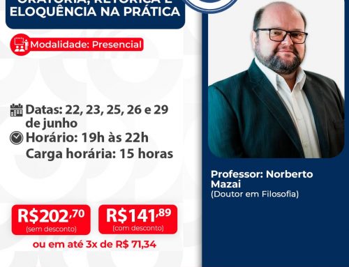 Oratória, Retórica e Eloquência na Prática – ID 973