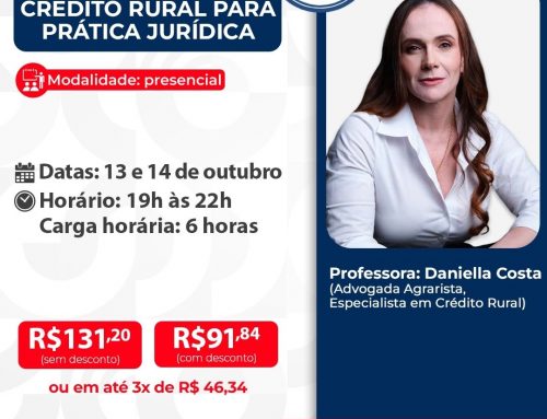 Crédito Rural para Prática Jurídica – ID 1042