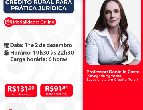 Crédito Rural para Prática Jurídica – ID 922