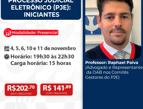 Processo Judicial Eletrônico PJE: Iniciantes – ID 895