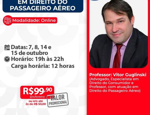 Prática Advocatícia em Direito do Passageiro Aéreo – ID 1040